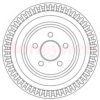 BENDIX 329291B Brake Drum